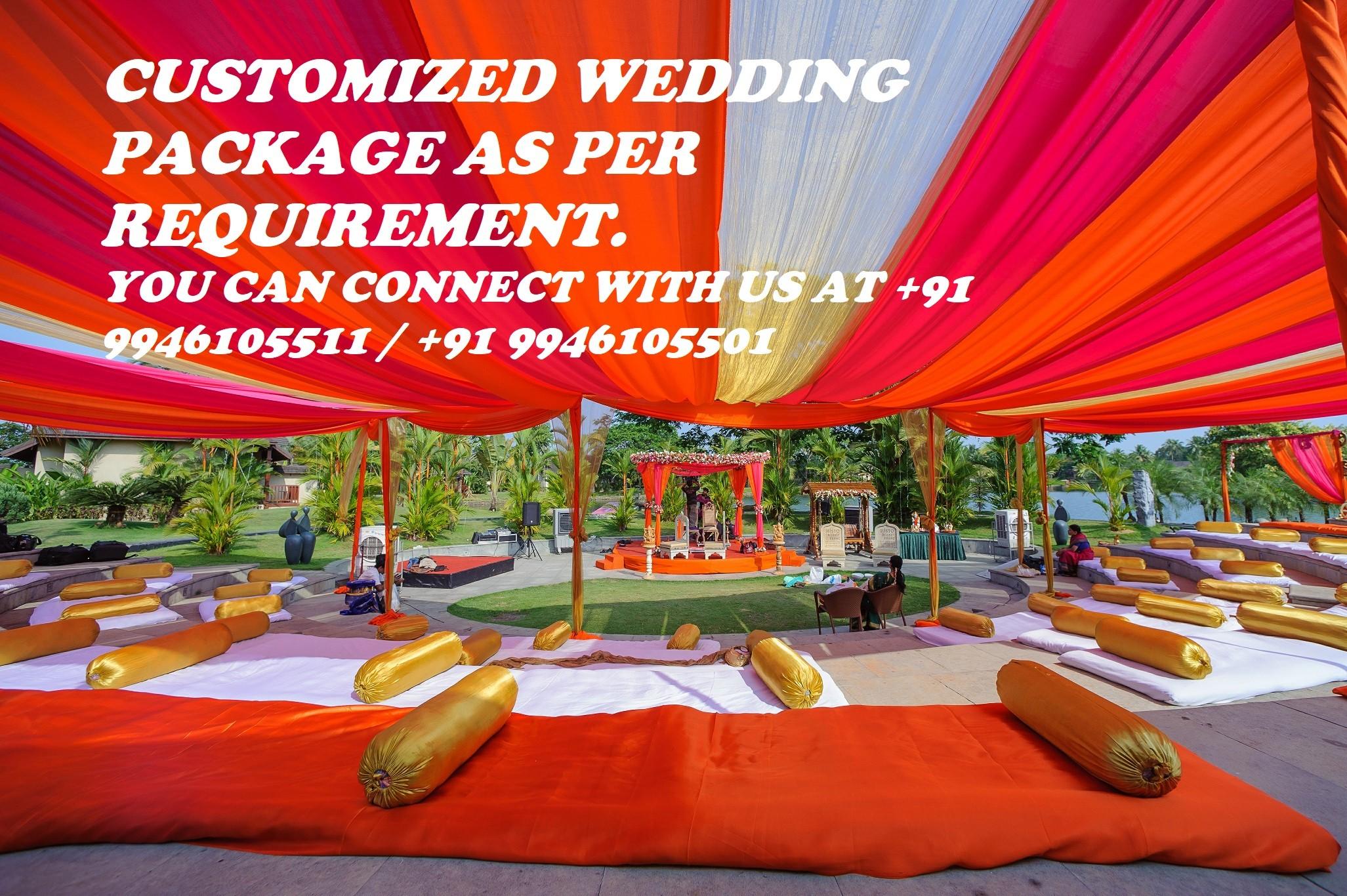 150-180 pax destination wedding for full property buy-out  inr 40 lakhs for two nights
