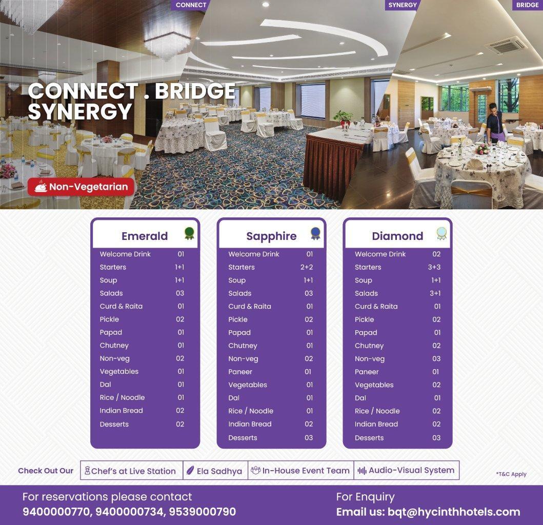 Venue - connect, synergy, bridge