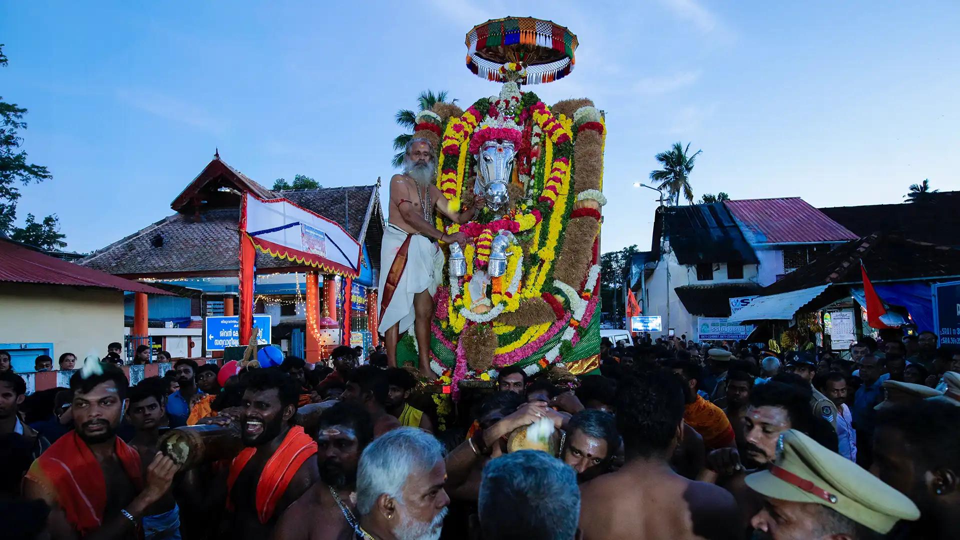 A grand procession where devotion walks hand in hand with tradition A grand procession where devotion walks hand in hand with tradition