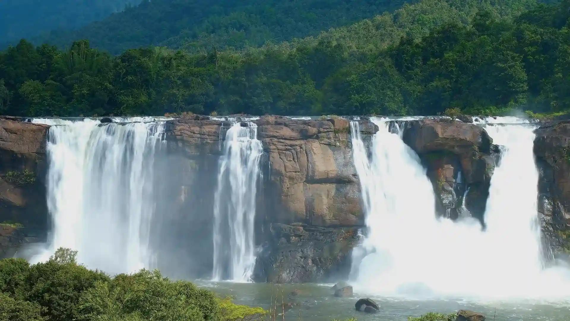 Athirappilly Waterfalls in Thrissur Athirappilly Waterfalls in Thrissur