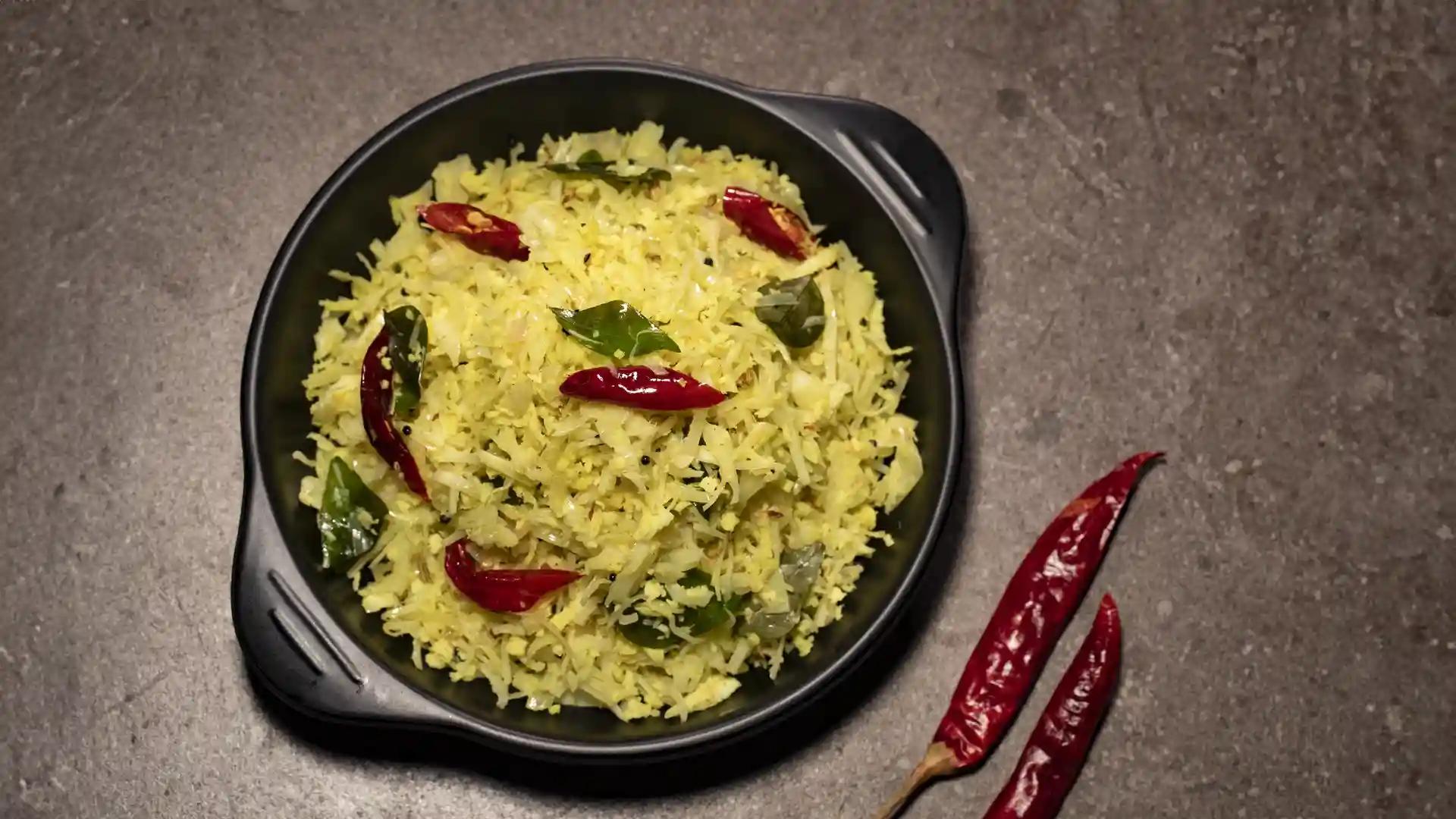 Cabbage Thoran Cabbage Thoran