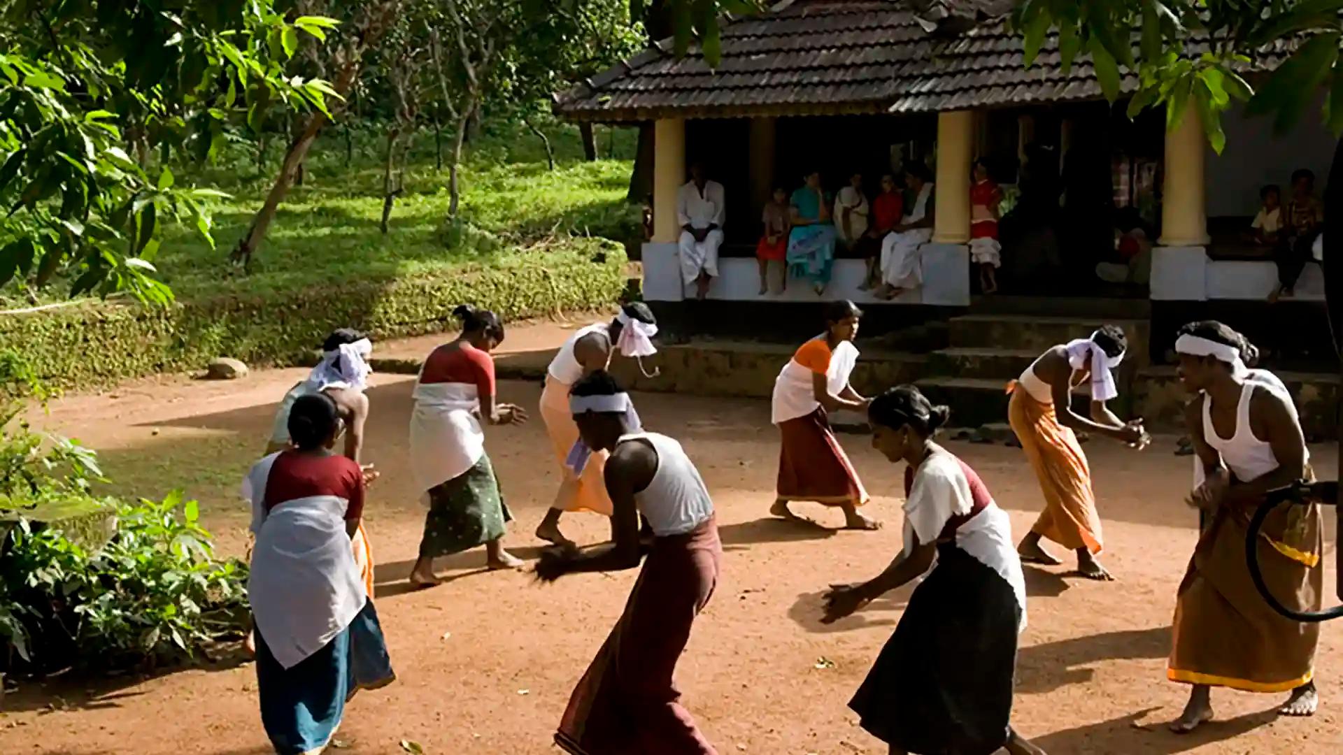 Chavittikali - a folk art form Chavittikali - a folk art form