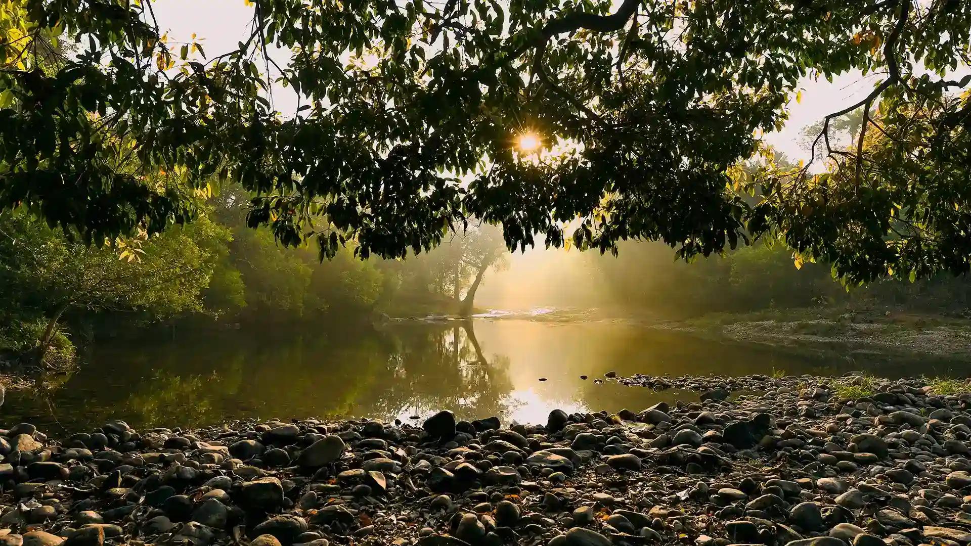 Crimson Rays of the Setting Sun Crimson Rays of the Setting Sun