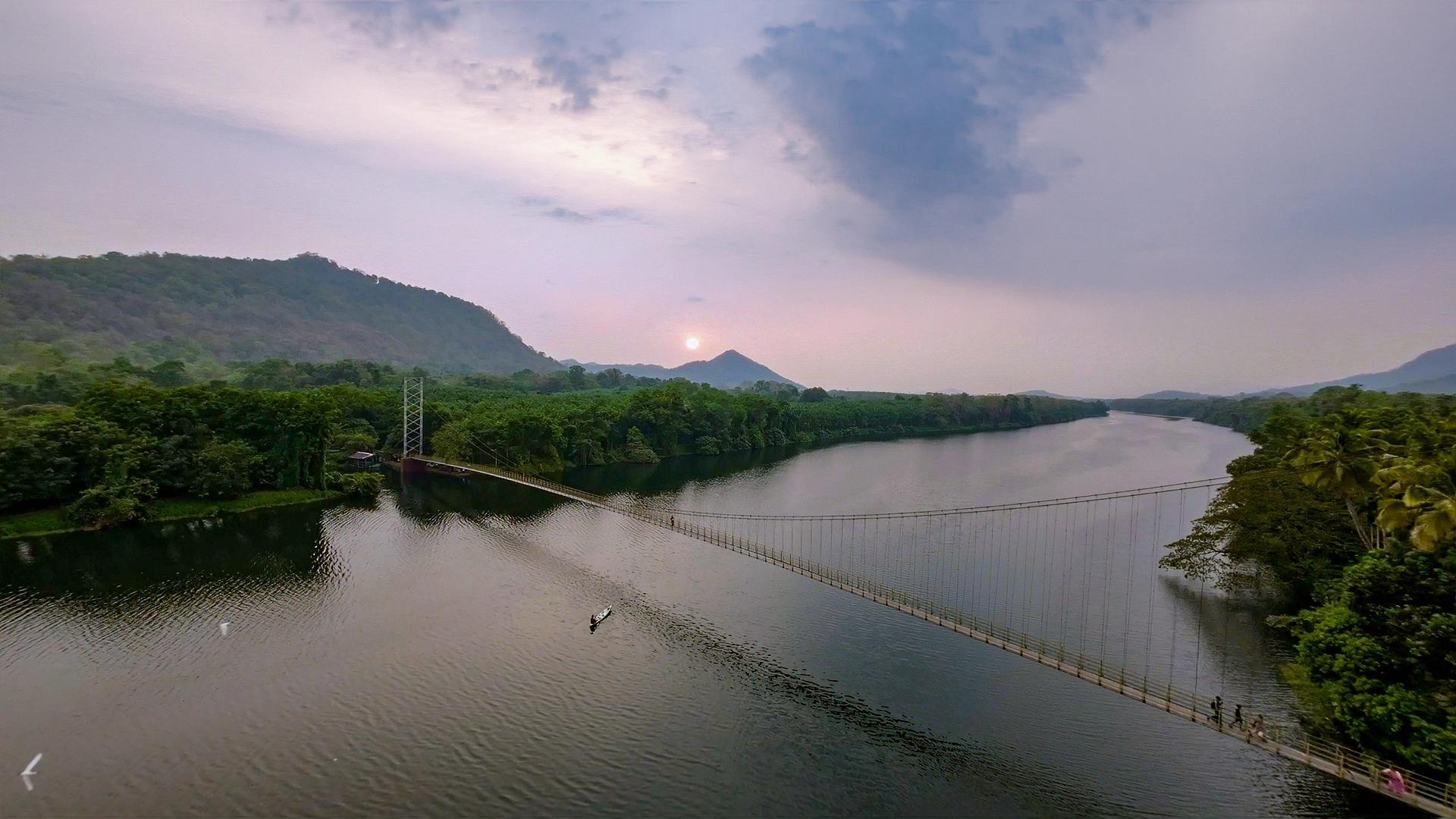 Inchathotty Suspension Bridge, Ernakulam Inchathotty Suspension Bridge, Ernakulam