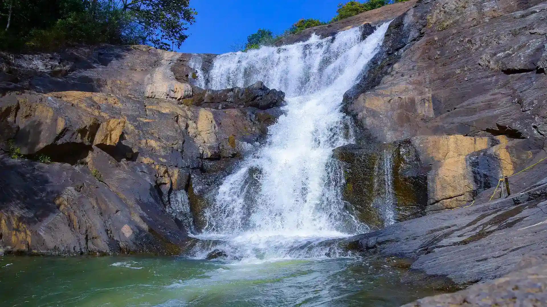 Kanthanpara Waterfall, Wayanad Kanthanpara Waterfall, Wayanad