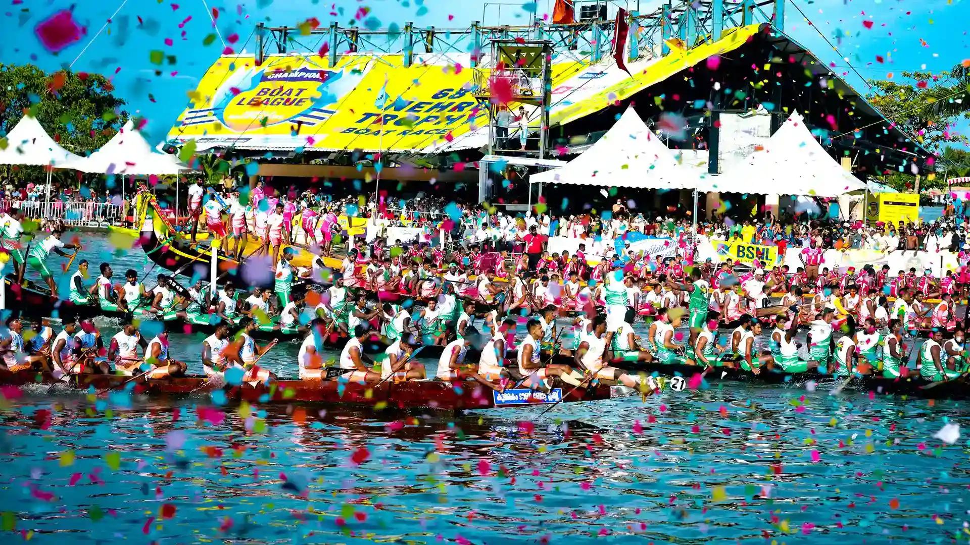 Nehru Trophy Boat race, the greatest water regatta at Alappuzha Nehru Trophy Boat race, the greatest water regatta at Alappuzha