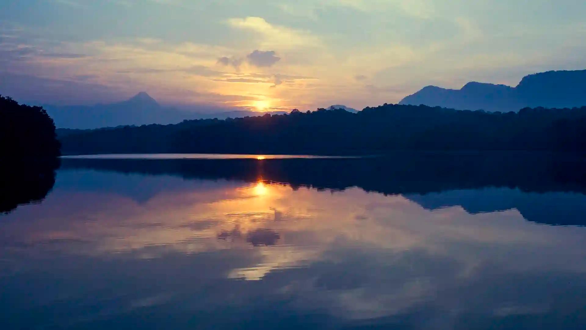 Reservoir at Parambikulam | Parambikulam Tiger Reserve Reservoir at Parambikulam | Parambikulam Tiger Reserve