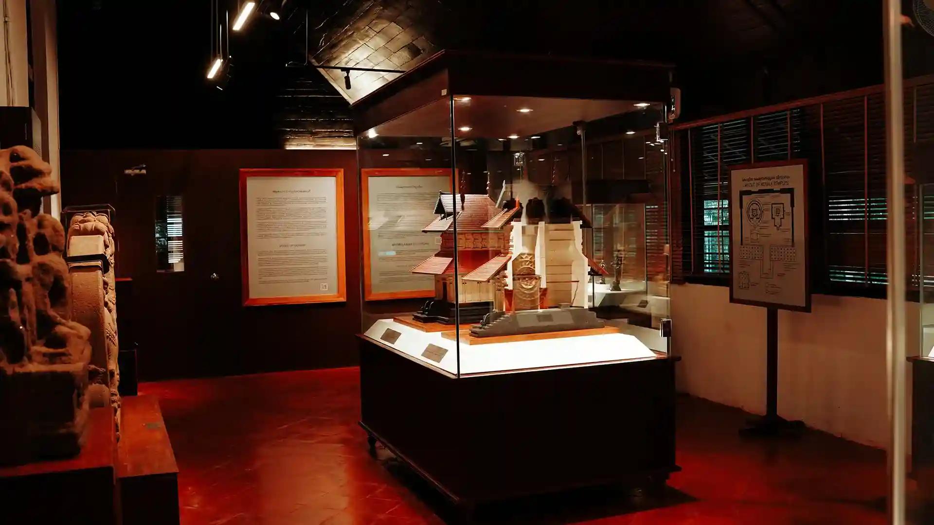 The inside view of Pazhassiraja Archaeological Museum The inside view of Pazhassiraja Archaeological Museum