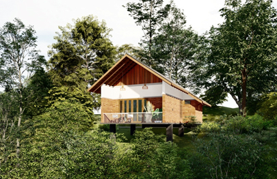 Eco cottages, Adyanpara Waterfalls