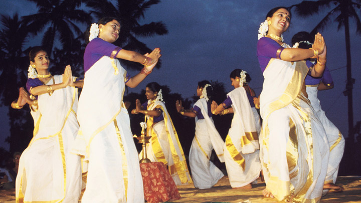 Thiruvathirakali - a dance performed by women 