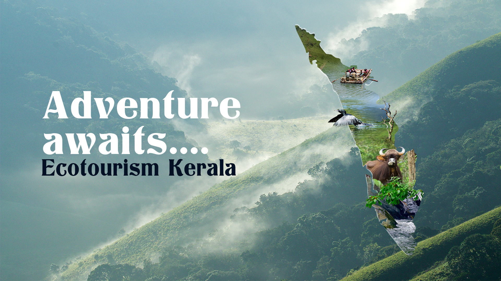 kerala tourism poster