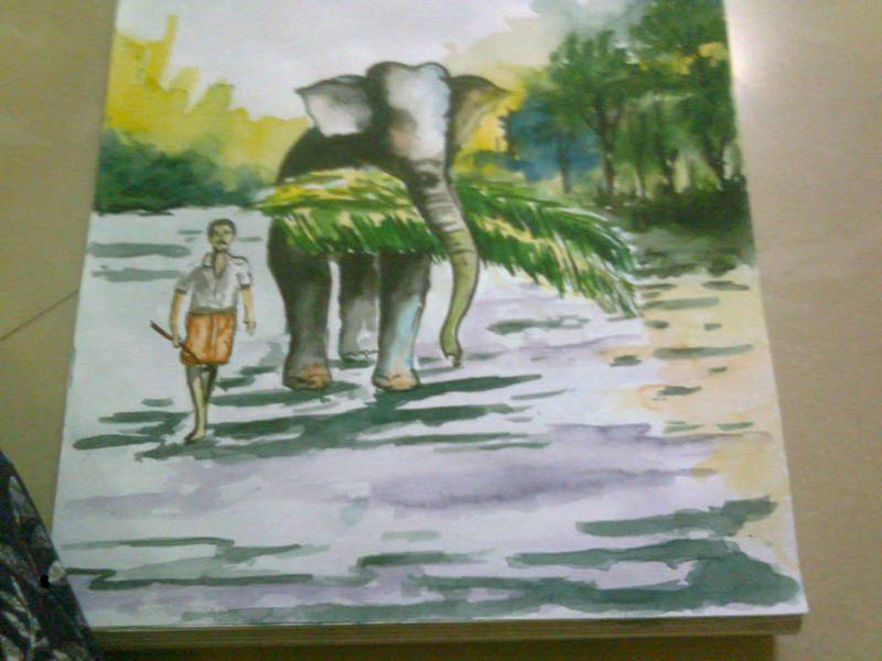 Painting by Kavya S Nath