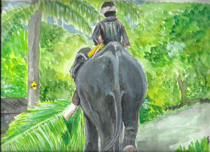 Painting by VENKATA SUBRAMANIAN