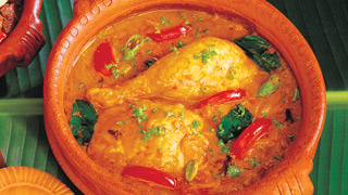 Receta de Curry de Nadan Kozhi 