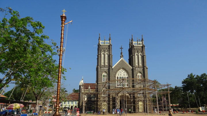 Arthunkal Church - a popular pilgrim centre in Alappuzha, Alleppey 