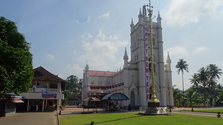 Aruvithura Church in Kottayam 