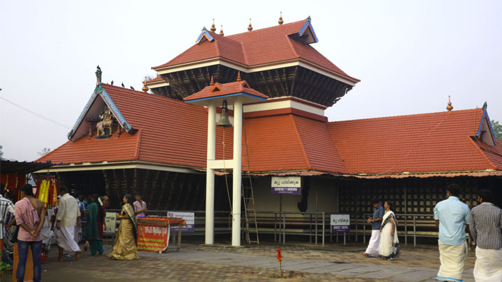 Chakkulathukavu Sree Bhagavathy Temple at Thiruvalla, Alappuzha, Alleppey 
