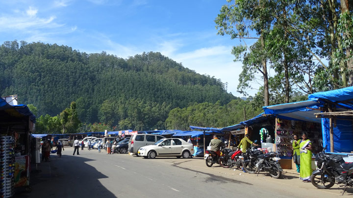 Echo point near Top Station in Munnar 