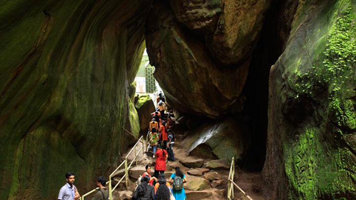 Edakkal Caves in Wayanad