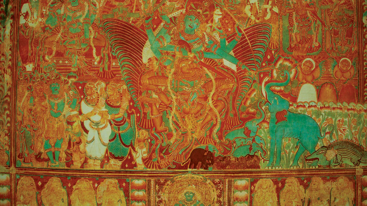 Gajendra Moksham Mural Painting