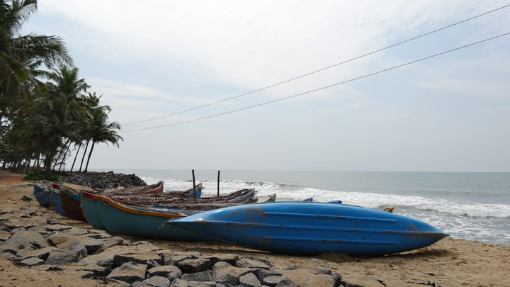 Kolavi Palam Beach in Payyoli