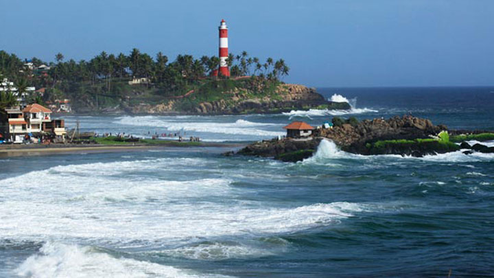 Lighthouse Beach, Kovalam