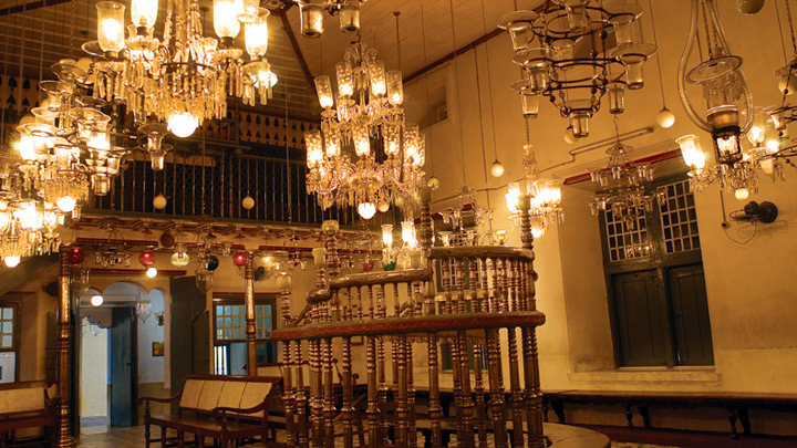 Mattancherry Synagogue at Fort Kochi, Ernakulam 