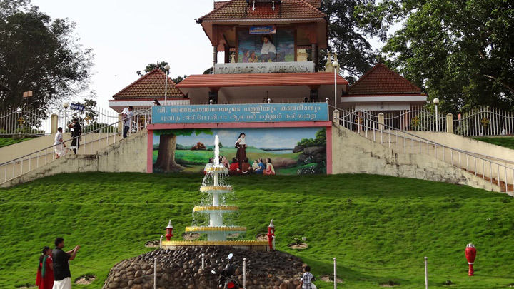 Mortal remains of Saint Alphonsa, Bharananganam