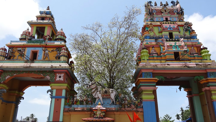 Ochira Temple near Karunagappally, Kollam 