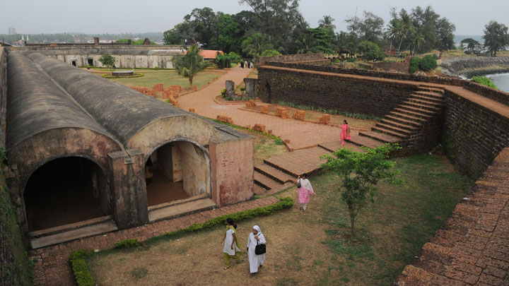 St. Angelo Fort or Kannur Fort, Kannur 