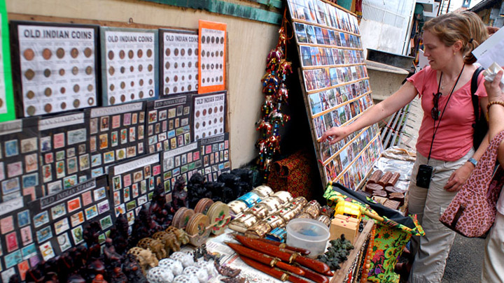 Antique shops, Jew Street, Kochi, Cochin 