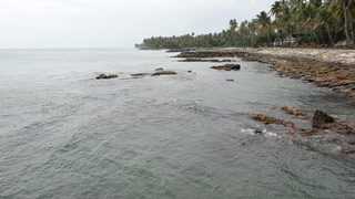 Thirumullavaram beach, Kollam