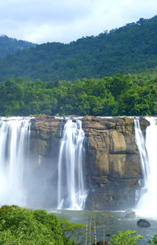 Athirappilly and Vazhachal Waterfalls in Thrissur