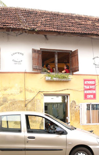 Loafer's Corner or Princess Street, Fort Kochi