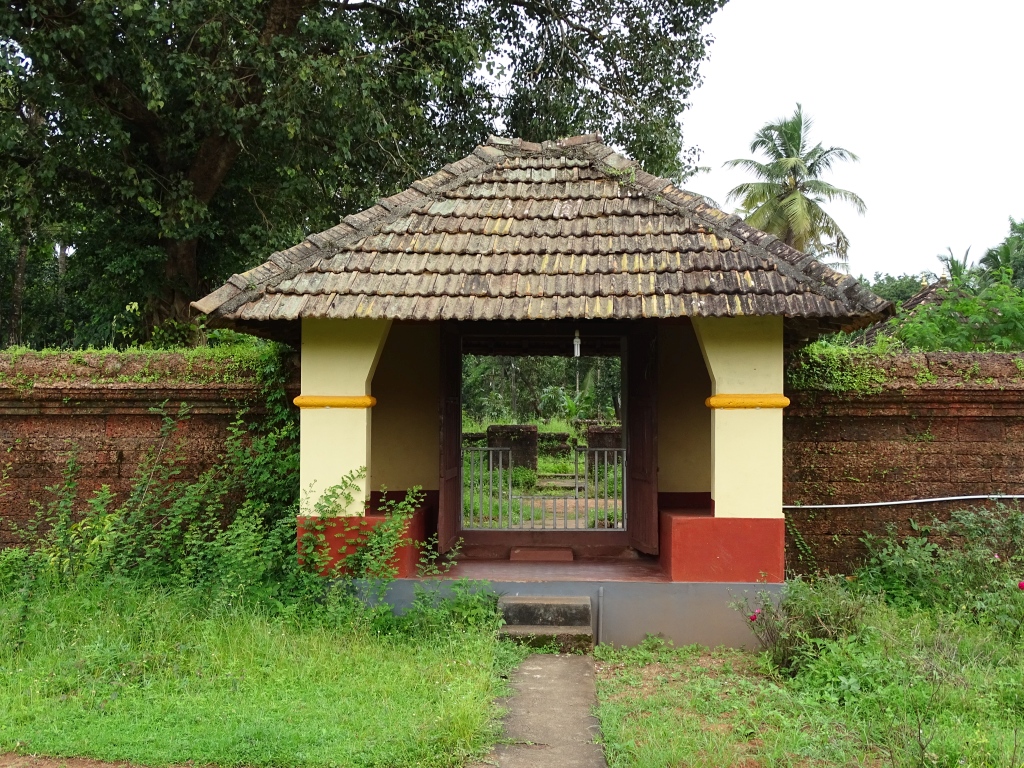 Entrance of Sree Veerabhadra Temple
