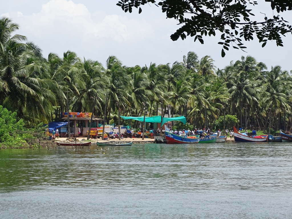 Fishermen and fishing boats