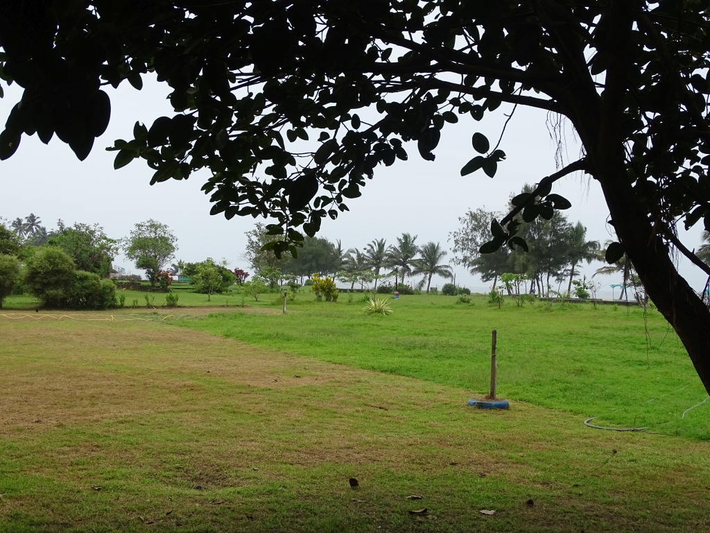 Lawn inside Bekal Fort Beach Park