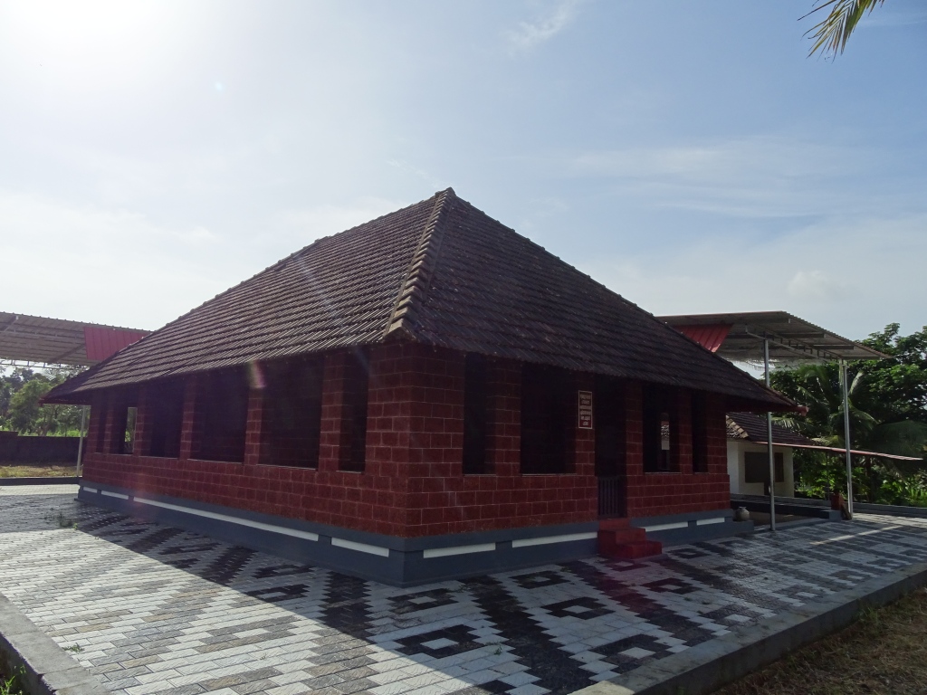 Mandapam inside the temple