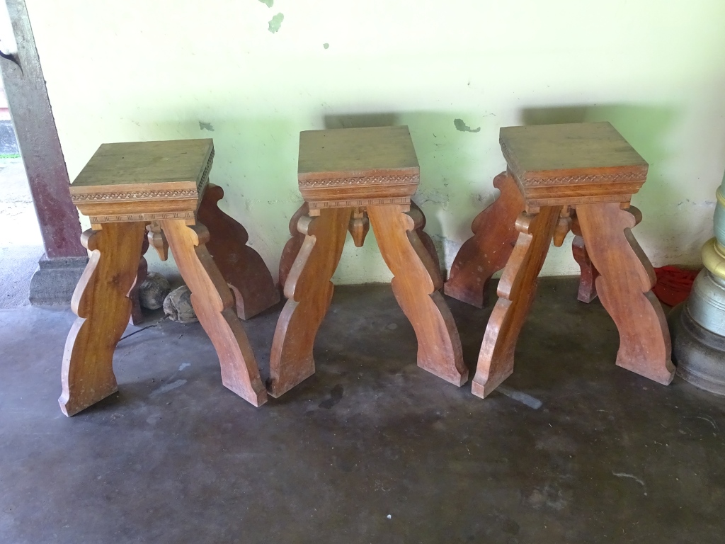 Theyyam performing stool