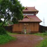 Entrance gate of Sree Vadukunda Shiva Temple