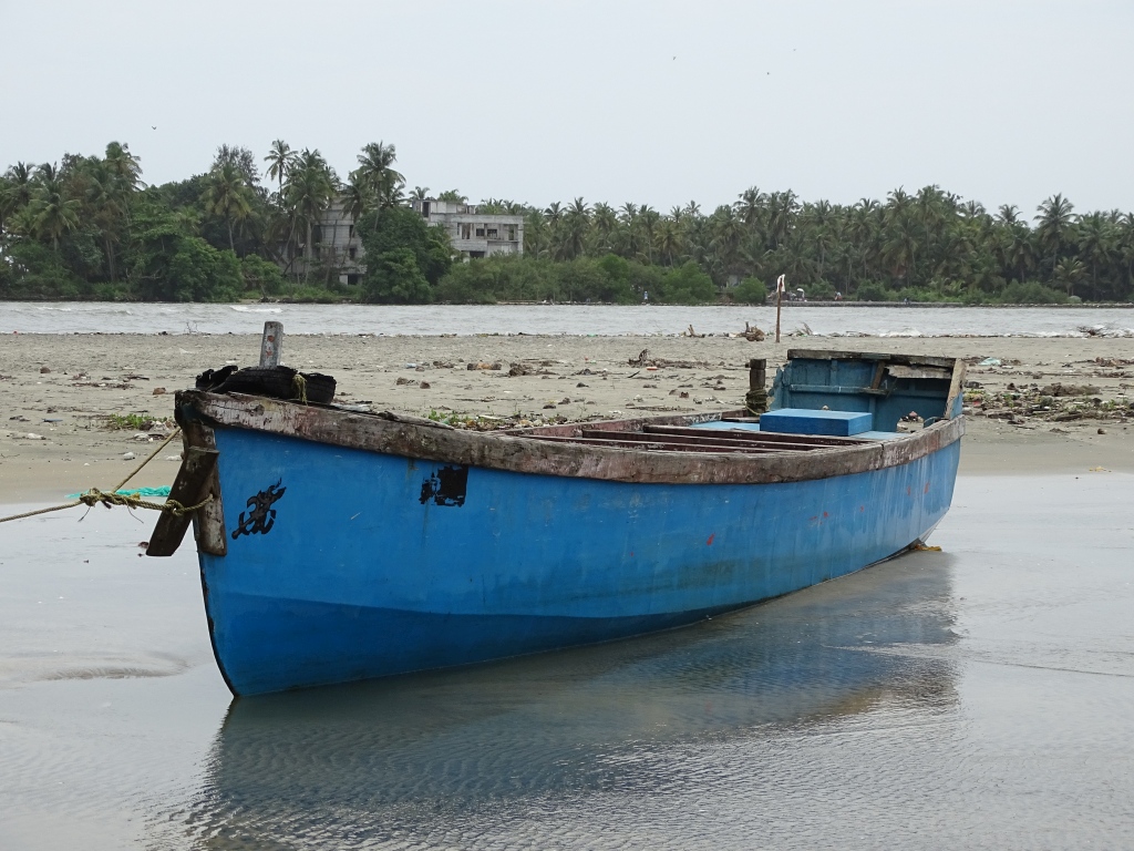 Fishing boat at shore