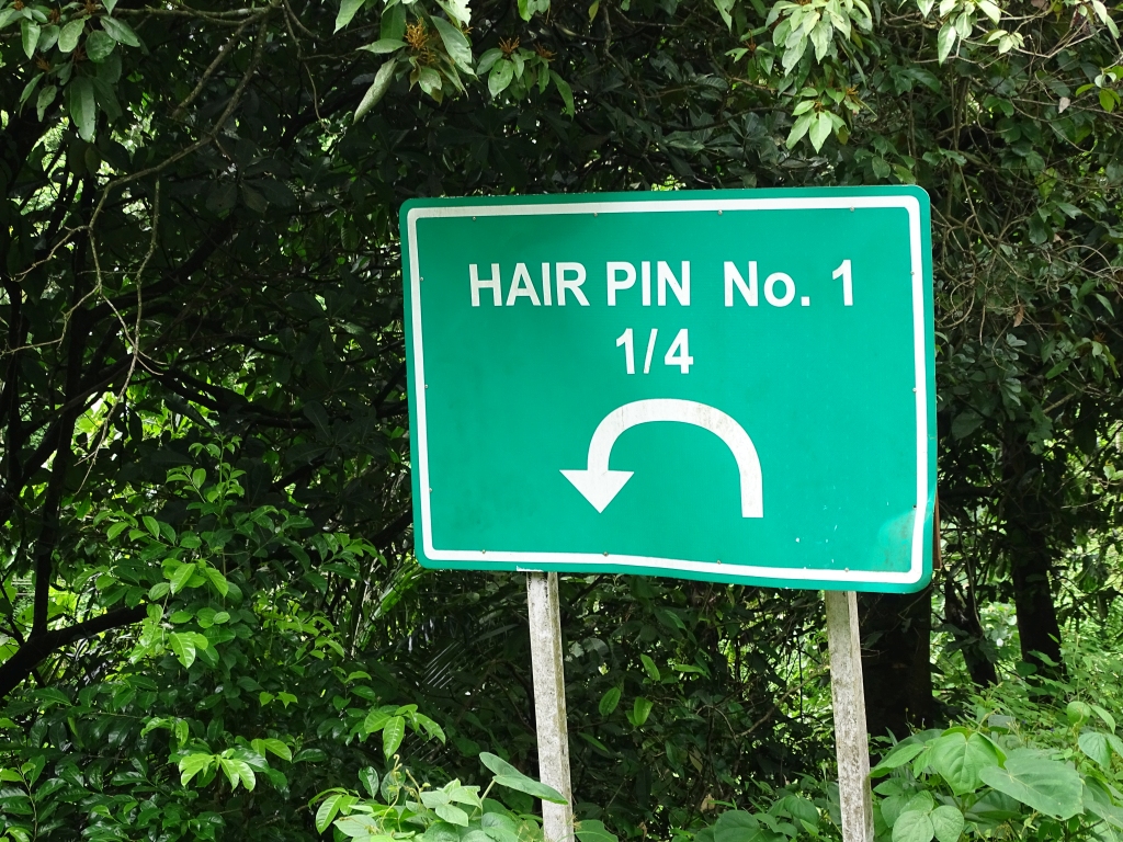 Hairpin curve to Elappedika