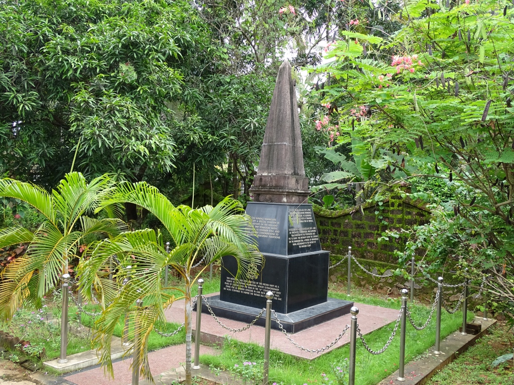 Memorial to Kunjali Marakkar by Indian Navy