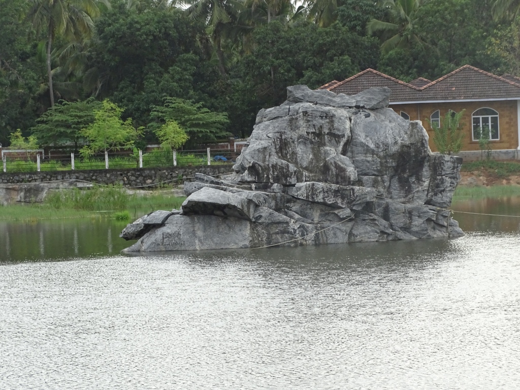 Rocks at Sargaalaya Pond