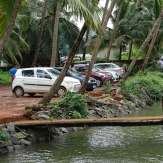 Parking space at Valiyaparamba