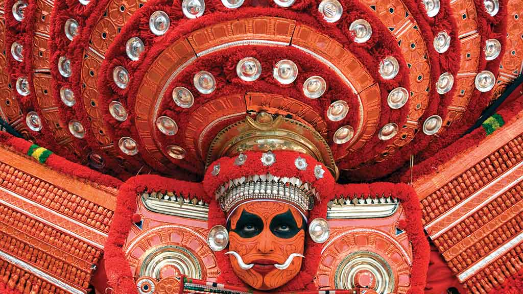 A Theyyam performance from Malabar