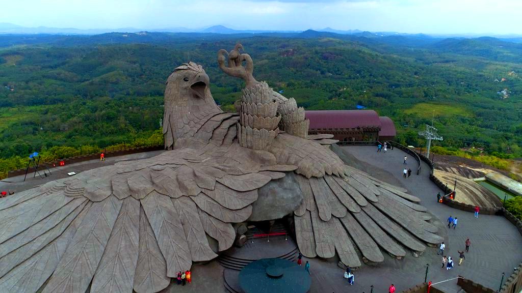 Image result for garuda statue kollam