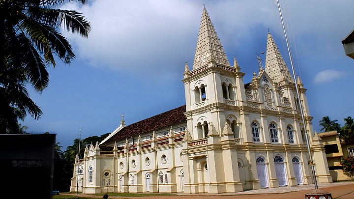 Santa Cruz Basilica, Fort Kochi, Ernakulam, Kerala Tourism, India 