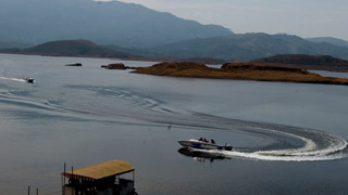 Bootfahrt in Banasura Sagar 