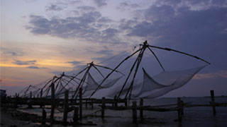 Chinese Fishing nets at Fort Kochi